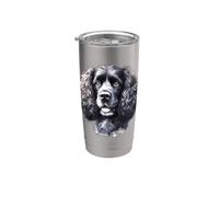 Perro American Water Spaniel Vaso térmico de acero inoxidable de doble pared