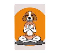 Perro Aprende A Reducir La Velocidad Pared Muestra Placa Retro Cartel De Chapa Vintage Letrero De Estaño para Baño Cerveza Hogar