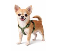 Perro Arnés Forma de H Ziggi Caqui XS 25-40cm 30-45cm 10mm