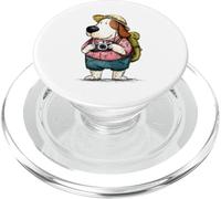 Perro Aventurero Viajero Fotógrafo Vacaciones PopSockets PopGrip para MagSafe