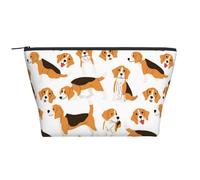 Perro Beagle, Bolsa de artículos de tocador Bolsa de Maquillaje Bolsa de cosméticos Bolsa de artículos de tocador de Viaje portátil