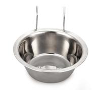 Perro Bebedero Plegable - Recipiente De Agua para Perros De Acero | Tazón De Gatos De Acero Inoxidable | Alimentador De Perros Portátiles Anti-derrames para El Hogar, Perreras, Alimentando