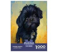 Perro Bixiong Puzzles Imposible,desafío for Adults Juego EduGatoivo 1000 Piezas Obra De Arte De Juego De para Adultos, Regalos A Partir De 14 Años 38x26cm/1000pcs