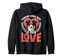 Perro Border Collie Sudadera con Capucha