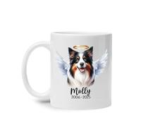Perro Border Collie Tazas De Regalo Cerámica Tazón De Café Novedad Tazas Té Regalos Divertidos Para Novios Navidad Colegas 330Ml