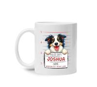 Perro Border Collie Tazas De Regalo Novedad Tazón De Café Graciosa Tazas Té Regalos Novedosos Para Navidad Colegas Amigos 330Ml