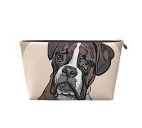 Perro Boxeador, Bolsa de artículos de tocador Bolsa de Maquillaje Bolsa de cosméticos Bolsa de artículos de tocador de Viaje portátil