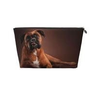 Perro Boxer Acostado Genial, Bolsa de artículos de tocador Bolsa de Maquillaje Bolsa de cosméticos Bolsa de artículos de tocador de Viaje portátil