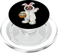 Perro bóxer como Conejito de Pascua, Divertido y Lindo para niños y niñas PopSockets PopGrip para MagSafe