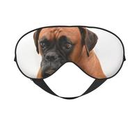 Perro Boxer Con Cara Triste, Cubreojos completos Antifaz bloqueador de luz Antifaz para dormir Antifaz suave con los ojos vendados Noche