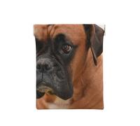 Perro Boxer con Cara Triste, Squeeze Top Wallet Bolsa de Almacenamiento para Mujer Monedero pequeño Bolsa de Cambio