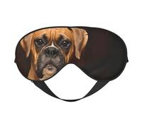 Perro Bóxer, Cubreojos completos Antifaz bloqueador de luz Antifaz para dormir Antifaz suave con los ojos vendados Noche
