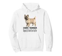 Perro Cairn Terrier desenterrando Problemas Desde el Primer día Mascota Sudadera con Capucha