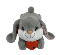 Perro calmante Bunny-Heart-Bat de Peluche Confort Relajante, Conejos de Peluche Suave | Ayuda a la relajación Puppies en el estrés del sueño, Seguridad Emocional Mascotas Animales en casa o