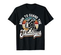 Perro Cane Corso Born to Guard The Shadows Camiseta