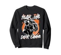 Perro Cane Corso Fear The Dark Canine Sudadera