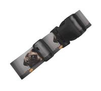 Perro Carlino Gracioso y codicioso, Correas Ajustables para Equipaje, Cinturones de Embalaje, Accesorios de Viaje
