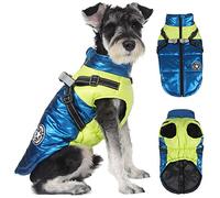 Perro Chaqueta Otoño Invierno, RosyFate Chaleco Mascota Pequeño, Abrigo Perro Pequeño Impermeable, Ropa Invierno Perro Pequeño, Cálido Chaleco Prueba de Viento (XL)