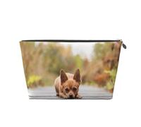 Perro Chihuahua, Bolsa de artículos de tocador Bolsa de Maquillaje Bolsa de cosméticos Bolsa de artículos de tocador de Viaje portátil