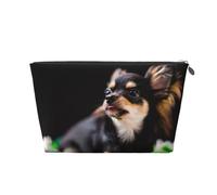 Perro Chihuahua Lindo, Bolsa de artículos de tocador Bolsa de Maquillaje Bolsa de cosméticos Bolsa de artículos de tocador de Viaje portátil