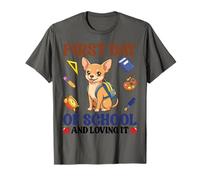 Perro Chihuahua Regresa Al Primer Día De Escuela Y Le Encanta Camiseta