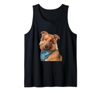 Perro Collie Hermoso Collie Rough Collie Perro Camiseta sin Mangas