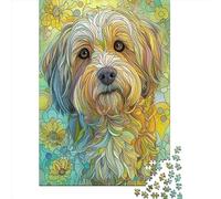 Perro Colorido Puzzles Imposible,desafío for Adults Abstract Art Juego Educativo 1000 Piezas Obra De Arte De Juego De para Adultos Y Niños A Partir De 12 Años 1000pcs (75x50cm)
