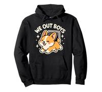 Perro Corgi Divertido y Lindo de We out Boys Sudadera con Capucha