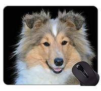 Perro Corriendo Pastor Alemán Animal Picture Mouse Pad, Collie Office Mouse Pad