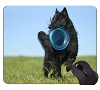 Perro Corriendo Pastor Alemán Animal Picture Mouse Pad, Dog Mouse Pads