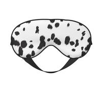 Perro Dálmata Estampado Mancha Negra, Cubreojos completos Antifaz bloqueador de luz Antifaz para dormir Antifaz suave con los ojos vendados Noche