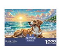 Perro de Agua portugués Puzzles Imposible,desafío para Adultos Entretenimiento Creativo 1000 Piezas Obra De Arte De Juego De para Adultos Y Niños 38x26cm/1000pcs