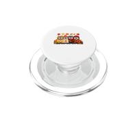 Perro de Calabaza de otoño Husky Siberiano de Acción de Gracias PopSockets PopGrip para MagSafe