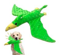 Perro de chirrido de peluche - Diseño de pterosaurio con gripe | Mandíbula Duradera Juega-Juego para cachorros, reduce la Masticación para perros Interactiva para el placer interior
