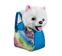 Perro de Juguete que Camina Interactivo Realista con Bolsa de Transporte