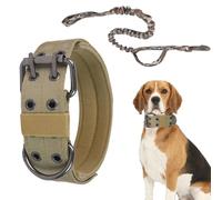 Perro - de la Compañía de Nylon Ajustable con Correa | Entrenamiento Sostenible y de Caminar para Perros Grandes, Ejercicio al Aire Libre Entrenamiento de Obediencia, Camping,