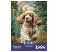 Perro de Mascota Lindo Puzzle 1000 Piezas De Alta Definición Materiales Reciclables De Primera Calidad para Adultos Y Niños Mayores 70x50cm/1000pcs