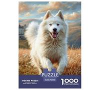 Perro de Mascota Lindo Puzzle 1000 Piezas De Alta Definición Materiales Reciclables De Primera Calidad para Adultos Y Niños Mayores 70x50cm/1000pcs