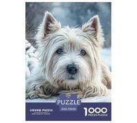 Perro de Mascota Lindo Puzzle 1000 Piezas De Alta Definición Materiales Reciclables De Primera Calidad para Adultos Y Niños Mayores 70x50cm/1000pcs