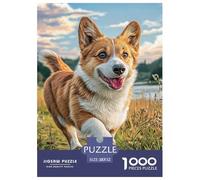 Perro de Mascota Lindo Puzzle 1000 Piezas Materiales Reciclables De Primera Calidad Juego De Habilidad para Adultos Y Niños Mayores 52x38cm/1000pcs