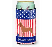 ""Perro de Monta a B varo Americano Decorativo, Saco de Latas Alto Multicolor, Tesoros de Caroline""