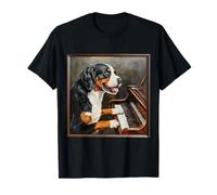 Perro de montaña Appenzeller Piano Dog Camiseta