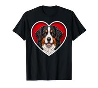 Perro de montaña bernés Berner Heart Camiseta