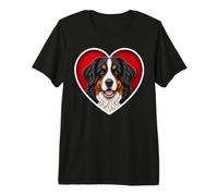 Perro de montaña bernés Berner Heart Camiseta Premium