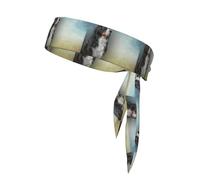 Perro de montaña bernés, Cinta para la Cabeza, Diadema Deportiva con Lazo, Cinta para el Sudor Multiusos para Hombres y Mujeres.