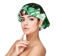 Perro de montaña bernés,Gorro de dormir de satén ajustable para adultos, de seda, elástico, para dormir, para mujer