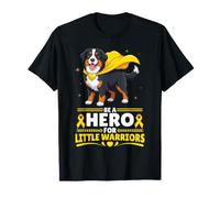 Perro de montaña de Berna Sé un héroe para la Infancia de los pequeños Guerreros Camiseta