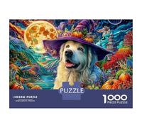 Perro de montaña de los Pirineos Rompecabezas 1000 Piezas, Puzzles Imposible, De Juego De para Adultos Y Niños A Partir De 14 Años 38x26cm/1000pcs