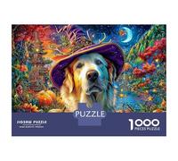 Perro de montaña de los Pirineos Rompecabezas 1000 Piezas, Puzzles Imposible, De Juego De para Adultos Y Niños A Partir De 14 Años 38x26cm/1000pcs