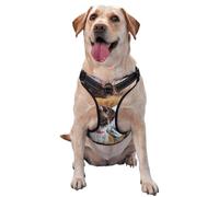 Perro de Muestra alemán de Pelo Corto Otoño,Arnés para Mascotas, arnés Reflectante Ajustable para Perros,M